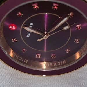 Michele Rosegold Berry Cape Topaz Watch